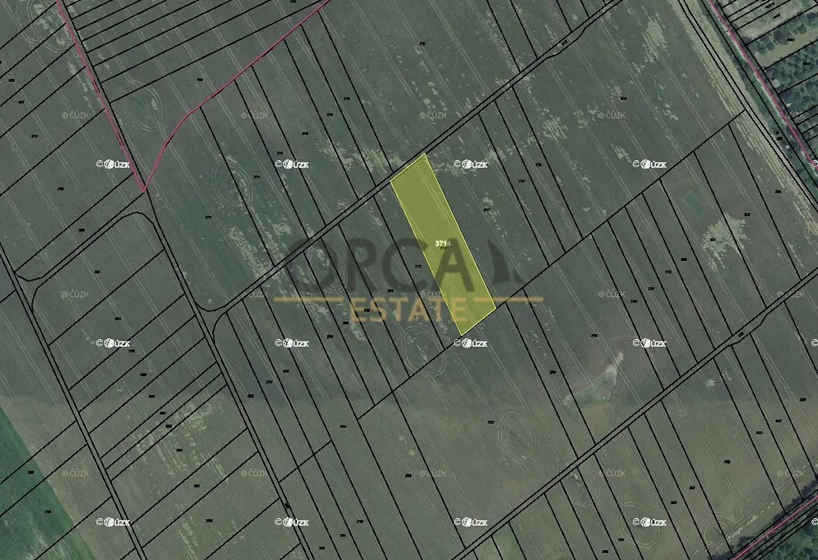 Prodej podílu 1/2 pole 1861 m²