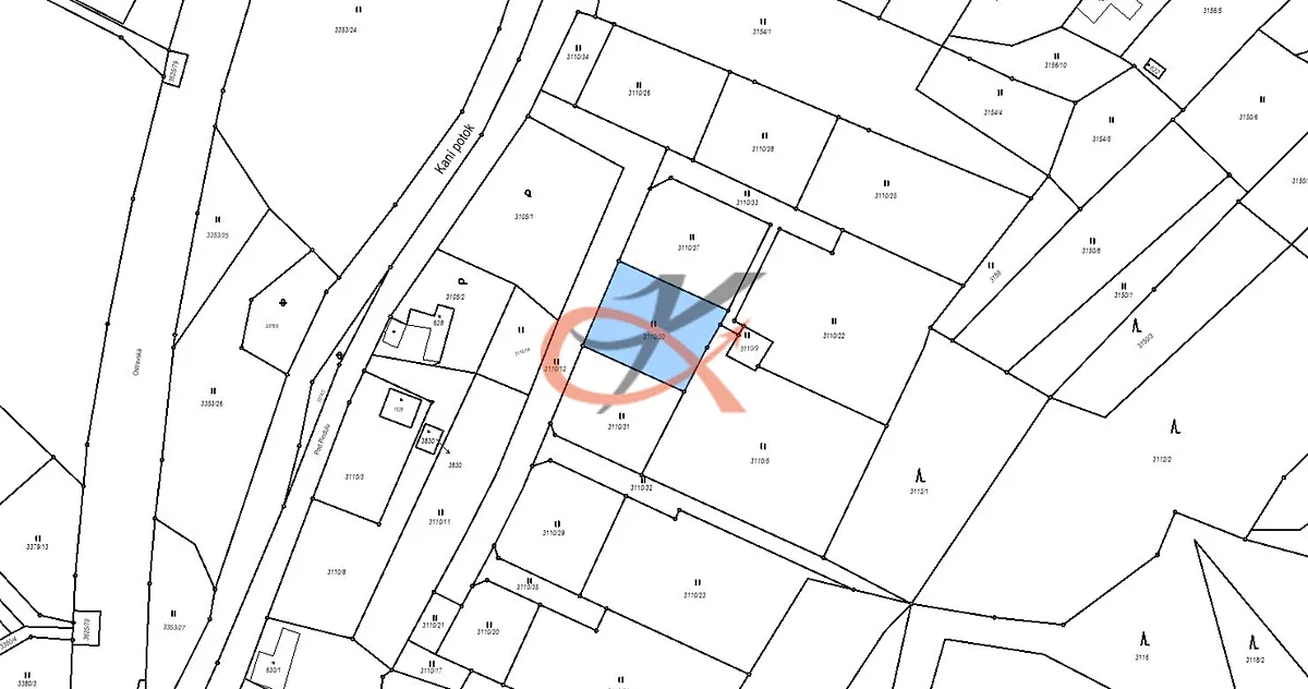 Prodej stavebního pozemku 1066 m²