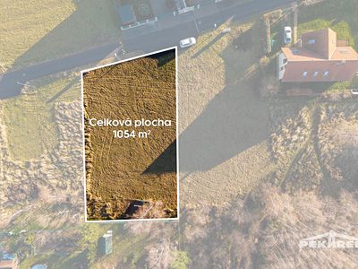 Prodej stavebního pozemku 1054 m²