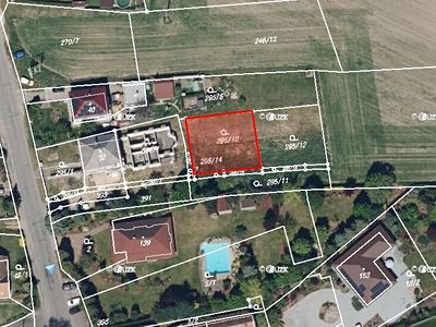 Prodej stavebního pozemku 398 m²