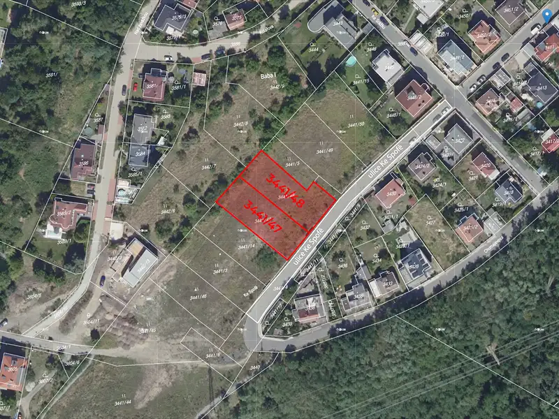 Prodej stavebního pozemku 1567 m², Praha – náhled fotky 2