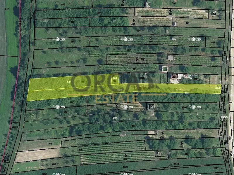 Prodej zahrady 2427 m², Kyjov – náhled fotky 1