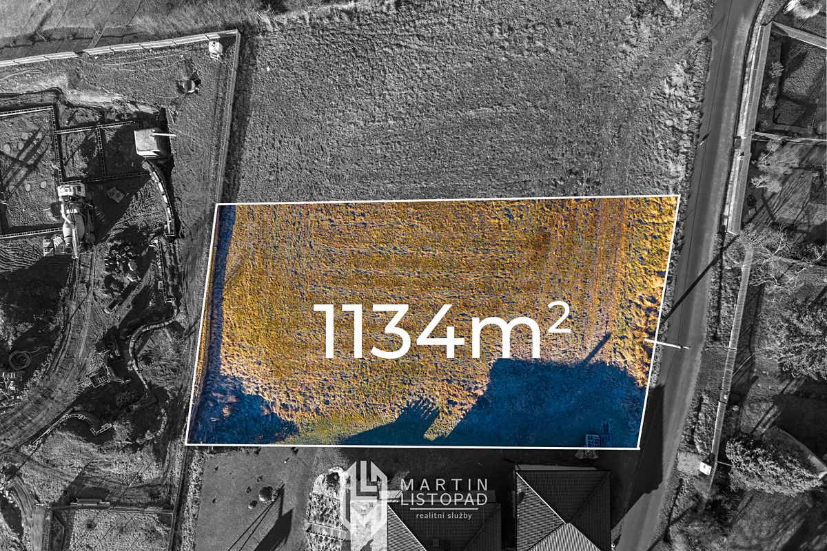 Prodej stavebního pozemku 1134 m² – fotografie 2
