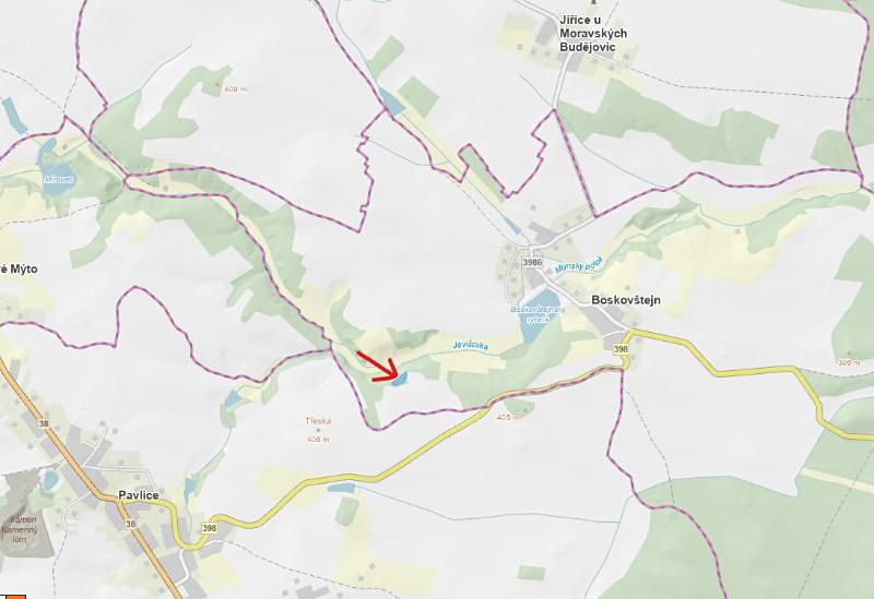 Prodej lesa 2506 m²