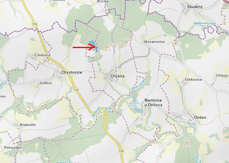 Prodej lesa 24882 m²