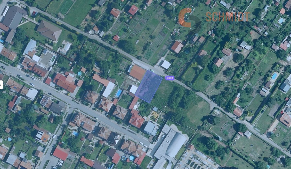 Prodej stavebního pozemku 594 m², Břeclav – fotka 1 z 3