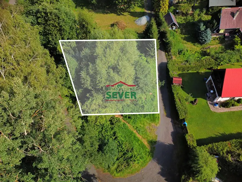 Prodej zahrady 458 m², Huntířov – náhled fotky 2
