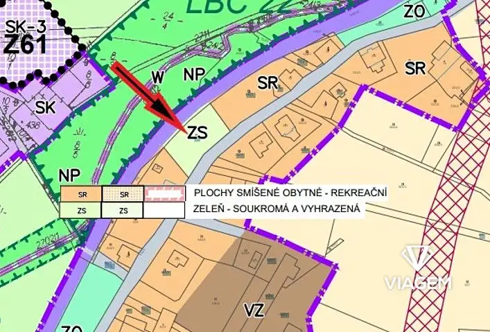Prodej pole 1208 m², Červená Voda – náhled fotky 2