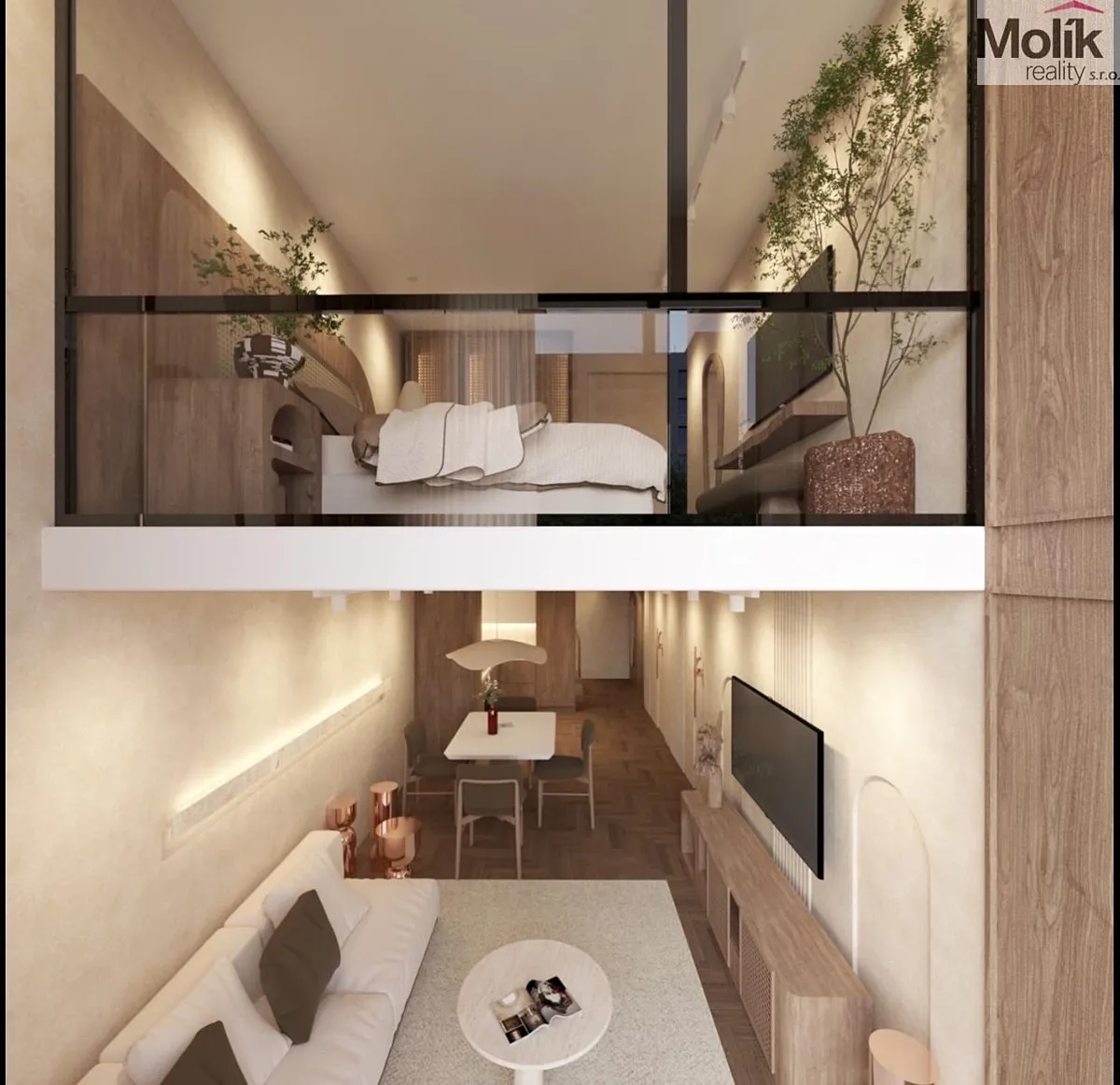 Prodej bytu 2+kk 59 m²