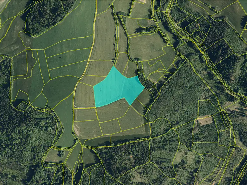 Prodej pole 25666 m², Partutovice – náhled fotky 2