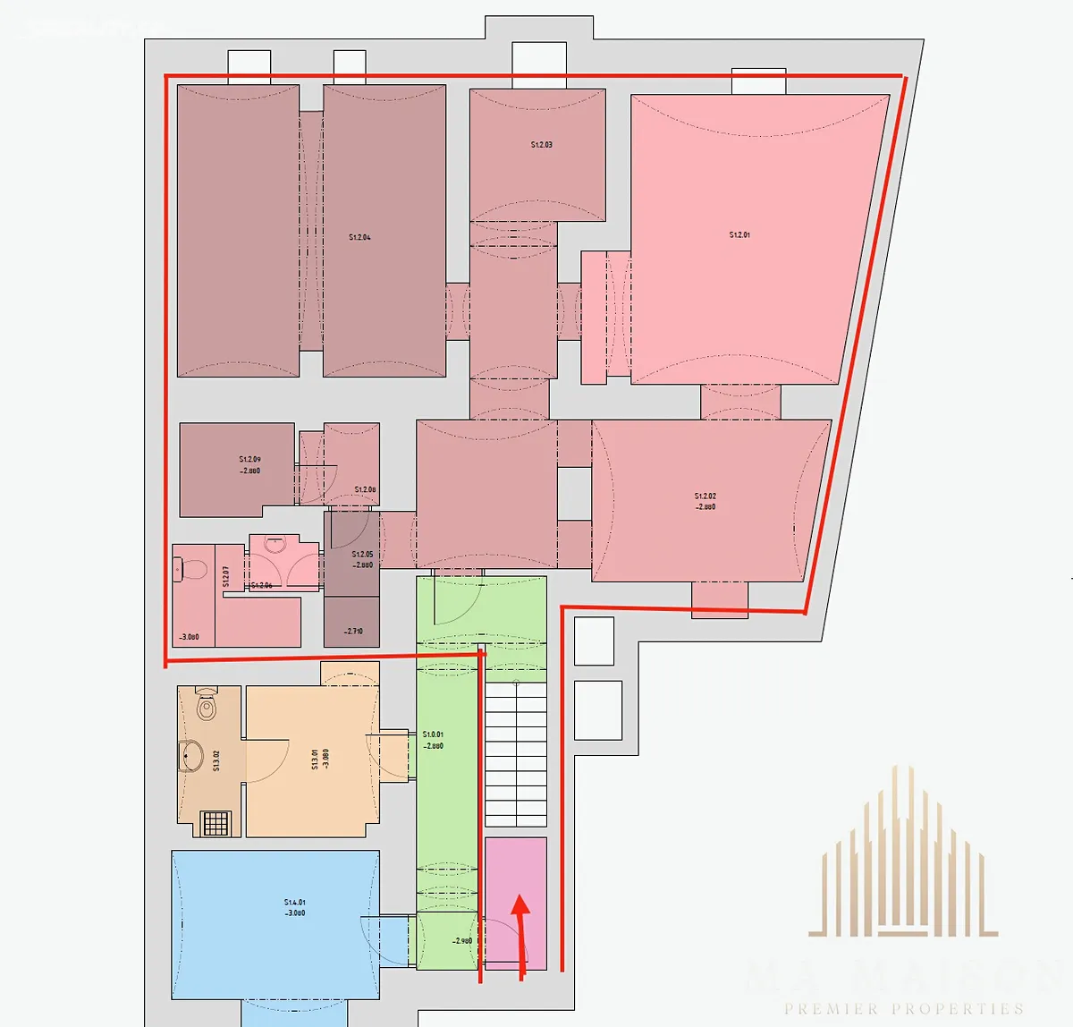 Pronájem komerční nemovitosti 105 m² – pohled 5