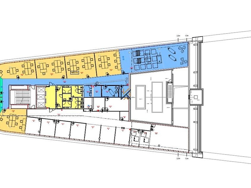 Pronájem kanceláře 755 m² – pohled 6