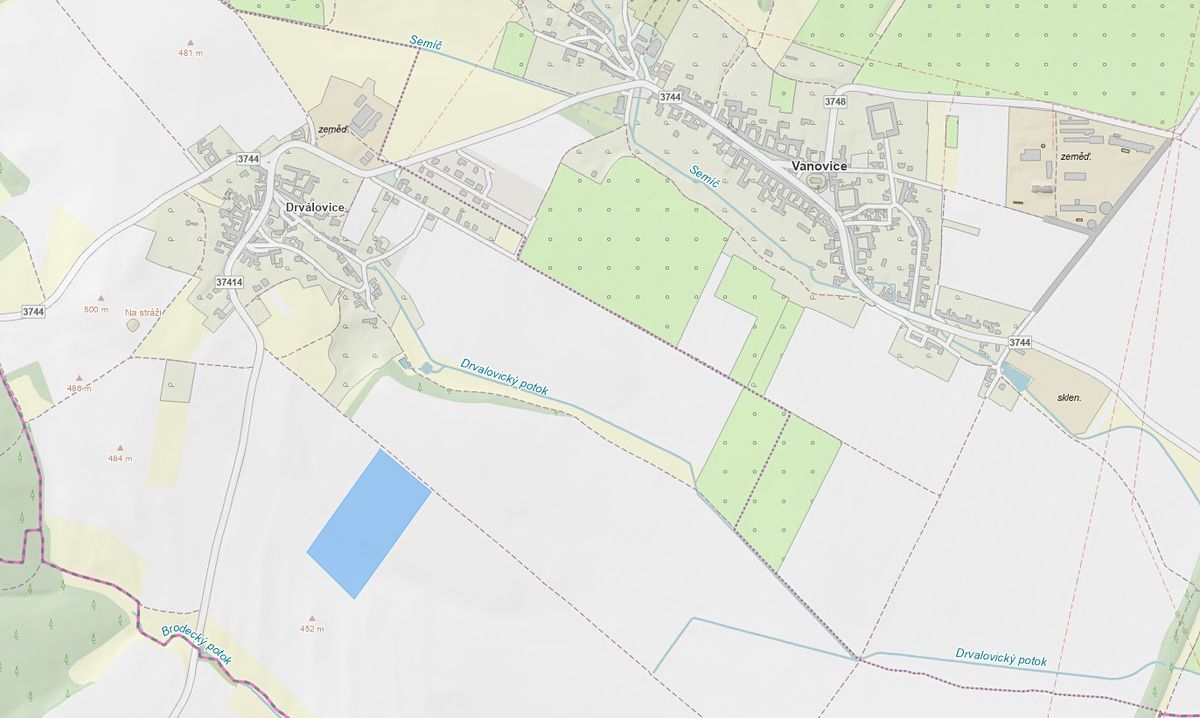 Prodej pole 45133 m²