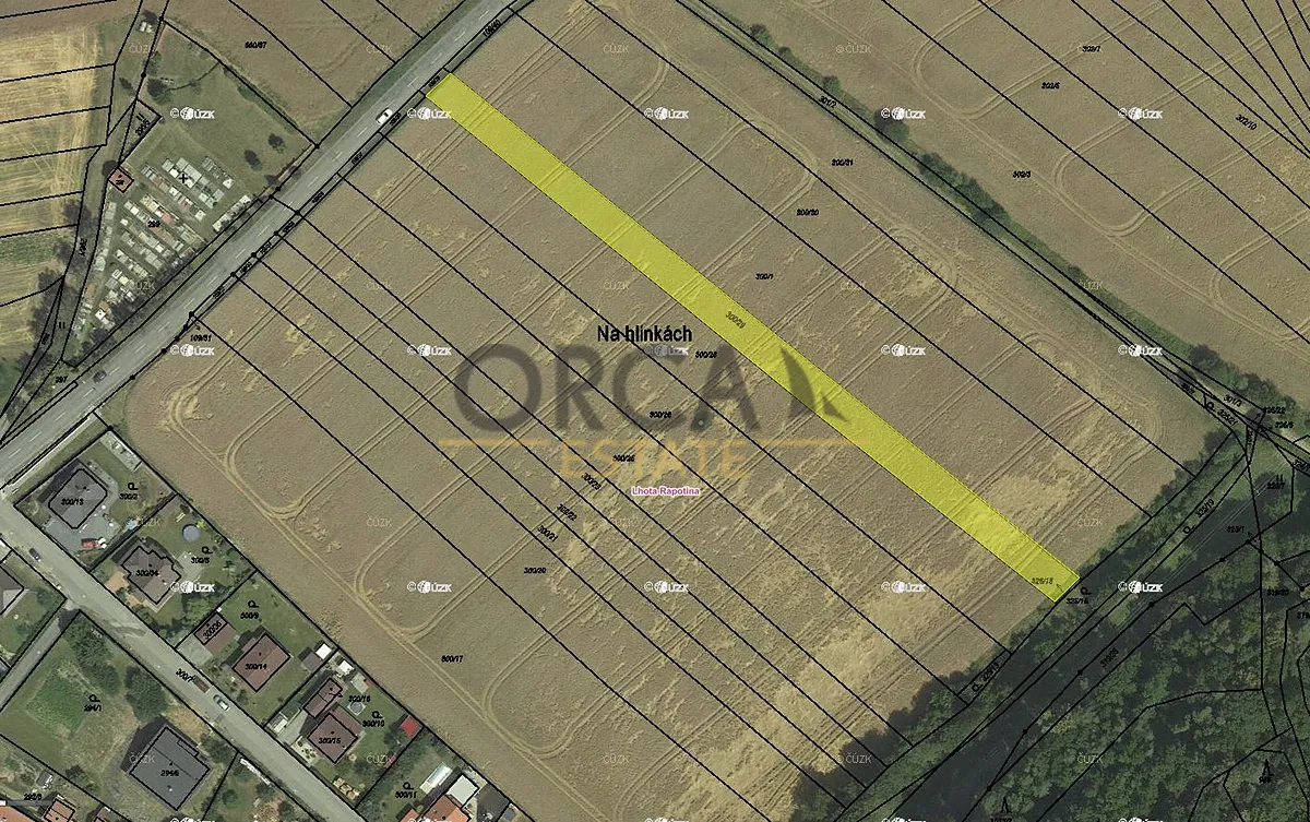 Prodej stavebního pozemku 2050 m²