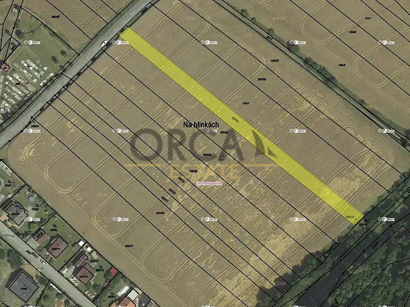 Prodej stavebního pozemku 2050 m², Lhota Rapotina – náhled fotky 1