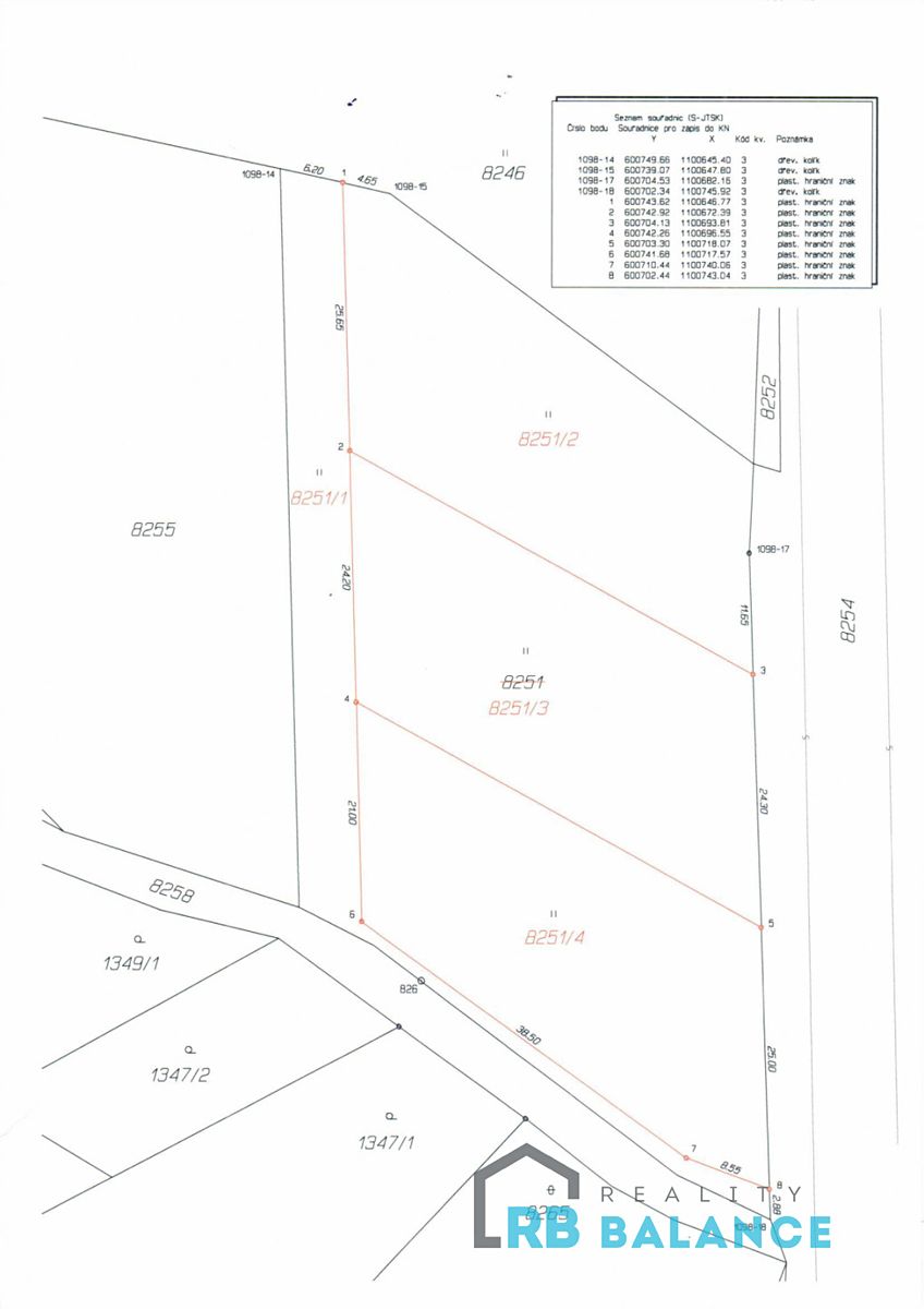 Prodej stavebního pozemku 926 m² – fotografie 2