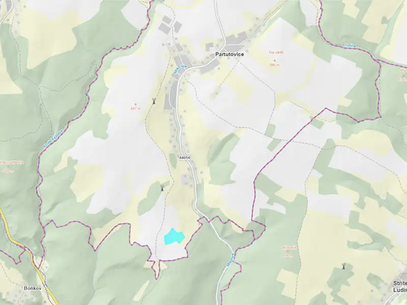 Prodej pole 25666 m², Partutovice – náhled fotky 1