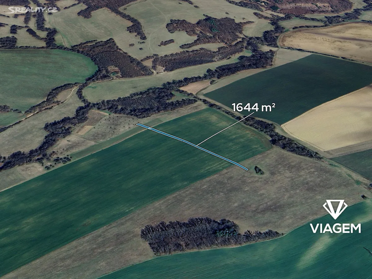 Prodej pole 1644 m², Záhorovice