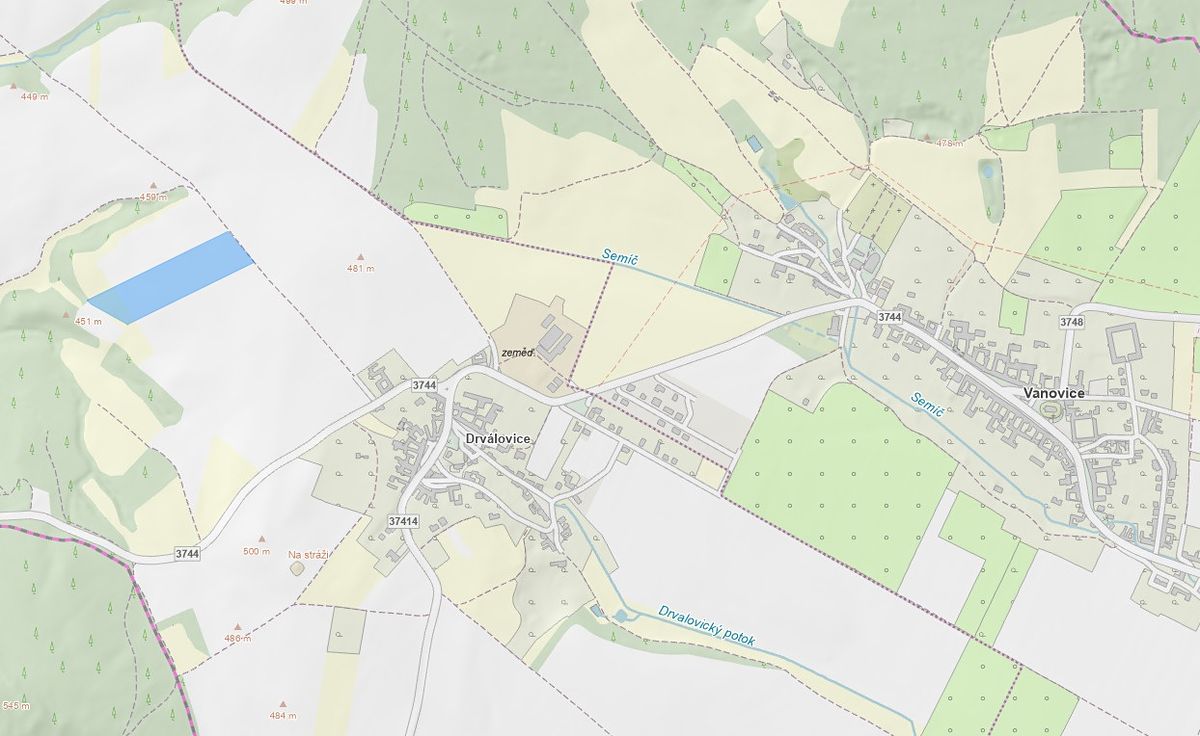 Prodej pole 25474 m²