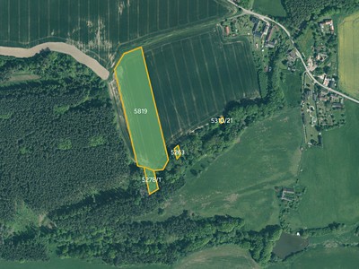 Prodej  pole 17 072 m²