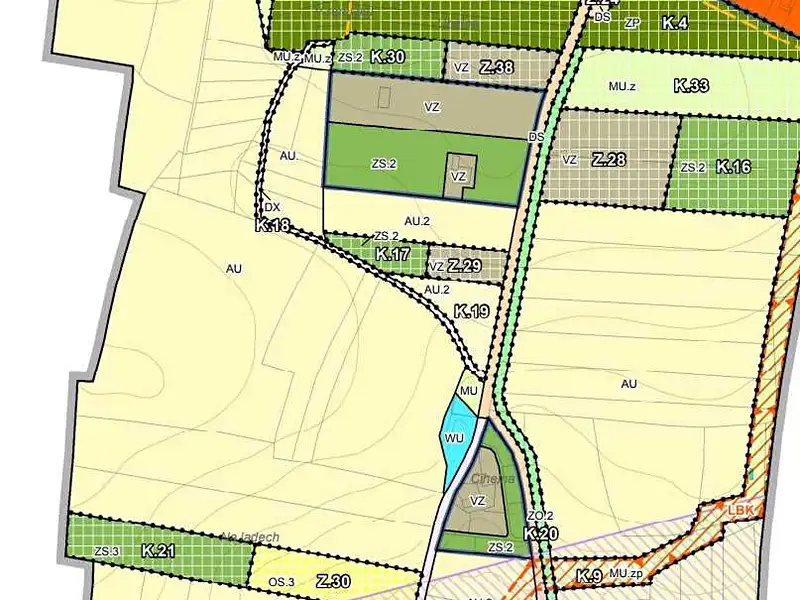 Prodej pozemku 6110 m², Ořech – náhled fotky 2