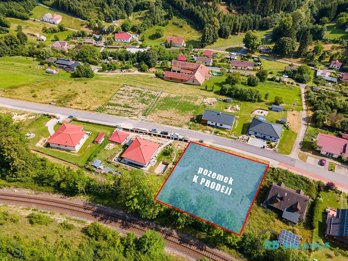 Prodej stavebního pozemku 1419 m² – fotografie 3