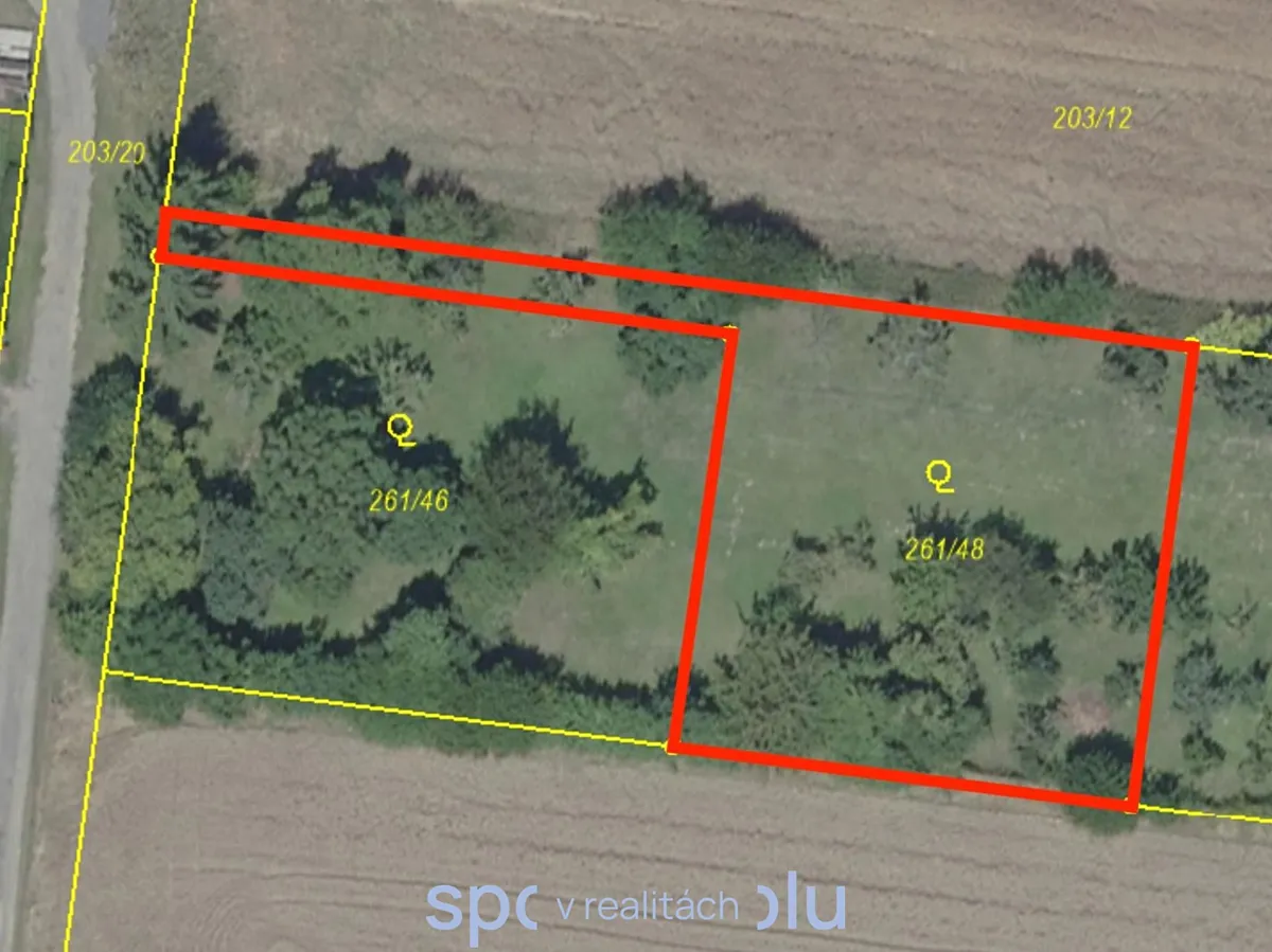 Prodej stavebního pozemku 1193 m²