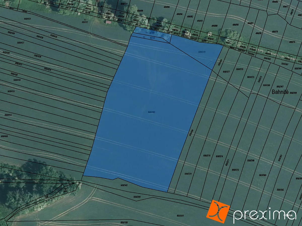 Prodej pole 19495 m²