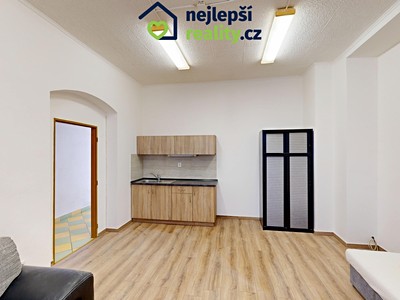 Pronájem bytu 1+kk 40 m² (Jednopodlažní)