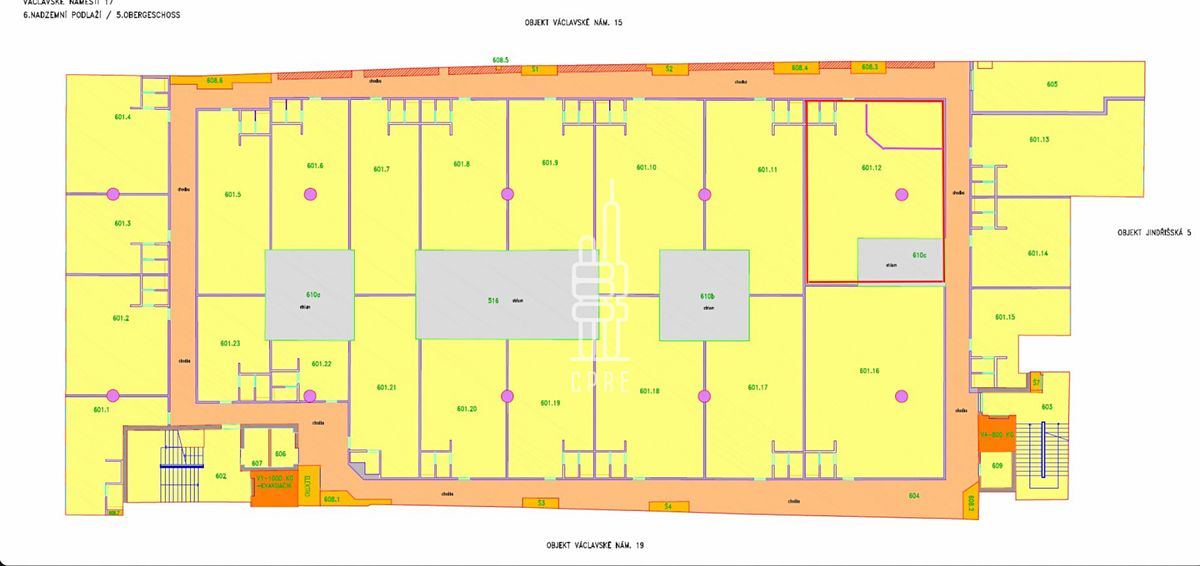 Pronájem kanceláře 134 m² – fotografie 3
