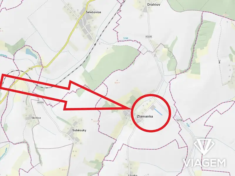 Prodej pole 2698 m², Kroměříž – náhled fotky 3
