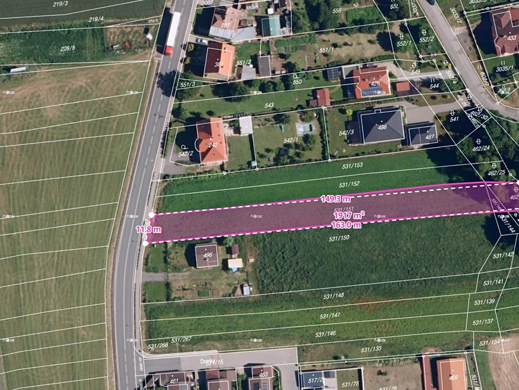 Prodej pozemku, 1 917 m² (4 z 5)