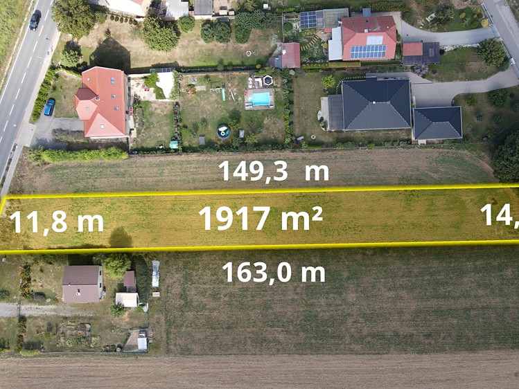 Prodej pozemku, 1 917 m² (3 z 5)