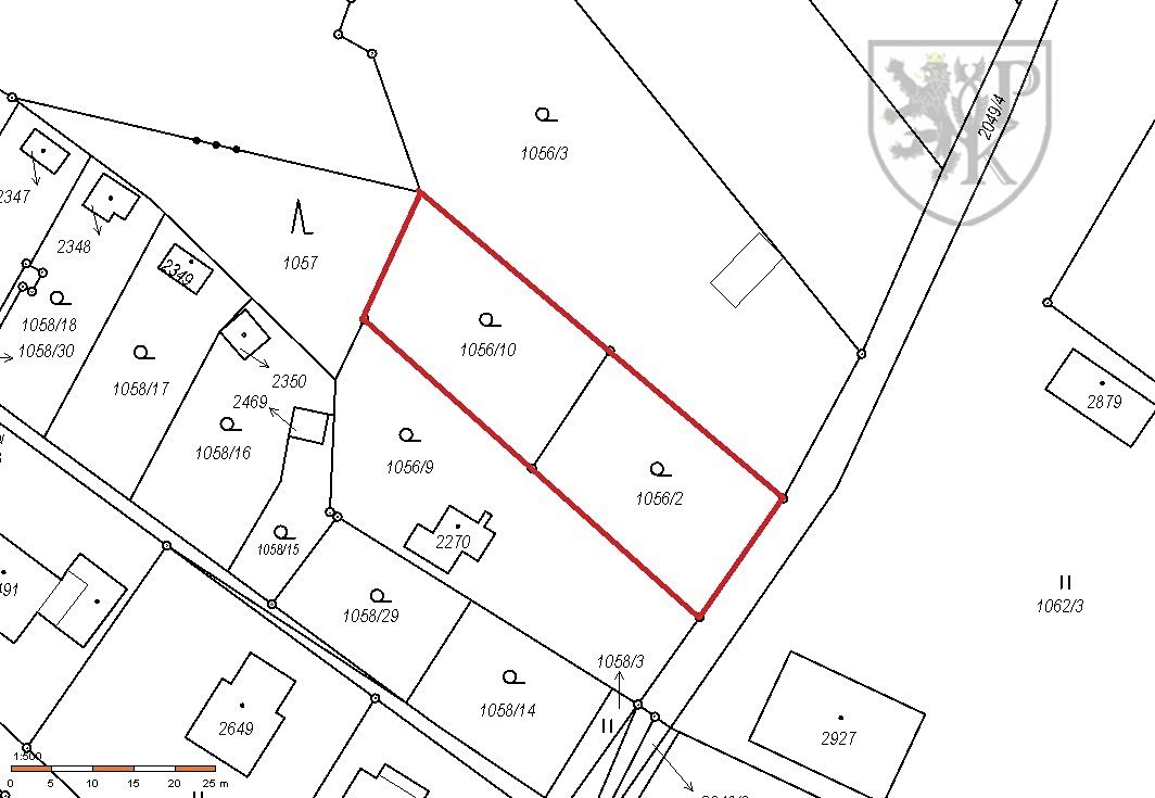 Prodej stavebního pozemku 950 m²