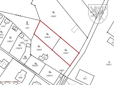 Prodej stavebního pozemku 950 m²