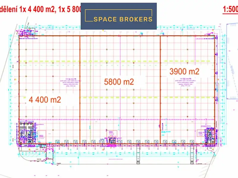 Pronájem skladového prostoru 3900 m², Dašice – náhled fotky 2