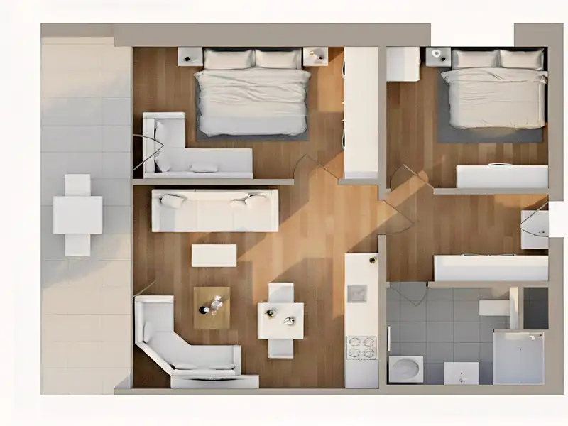 Prodej bytu 3+kk 54 m², Hradec Králové – náhled fotky 3