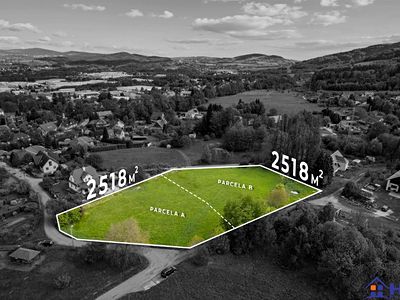 Prodej stavebního pozemku 2518 m²