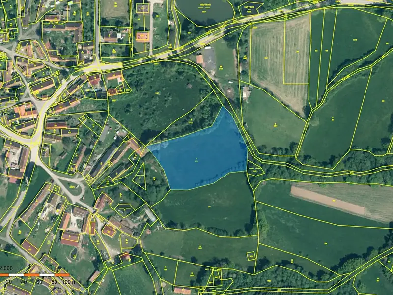 Prodej pole 22893 m², Mečichov – náhled fotky 1