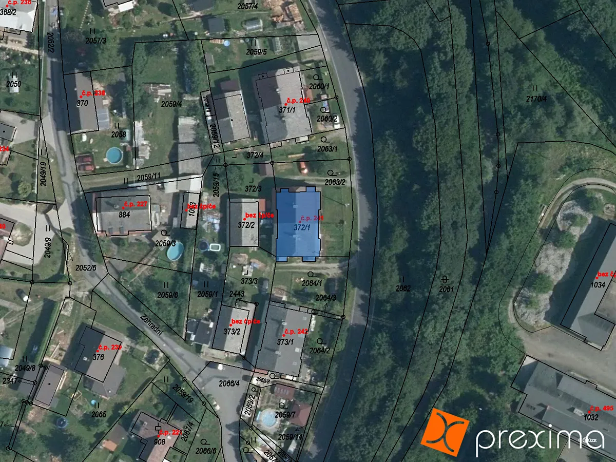 Prodej podílu 1/4 bytu 2+kk 22 m²