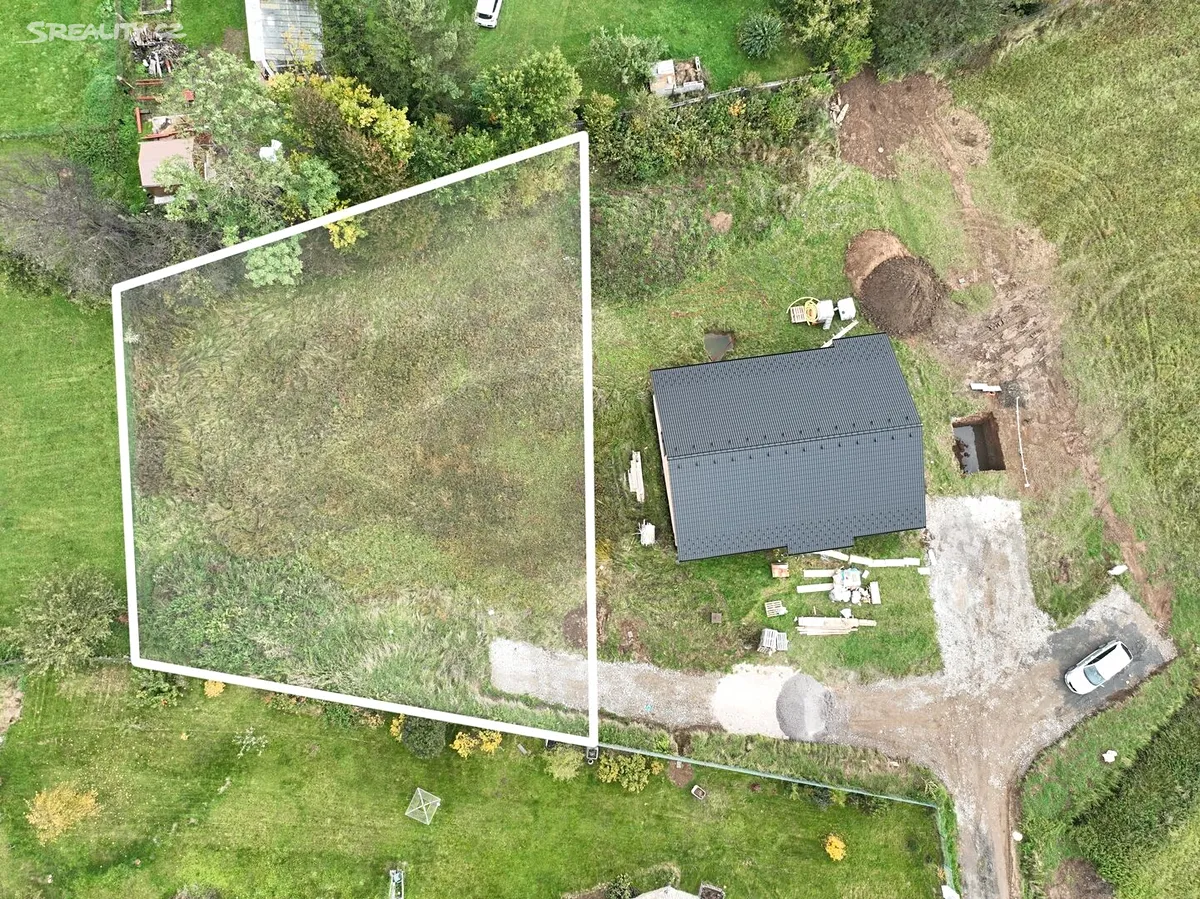 Prodej stavebního pozemku 1297 m², Ostrov