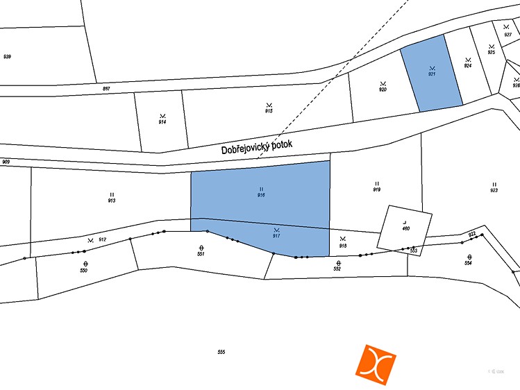 Grundstück zum Kauf, 615 m² (2 von 3)