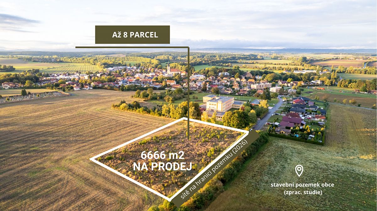 Prodej stavebního pozemku 6666 m² – fotografie 3