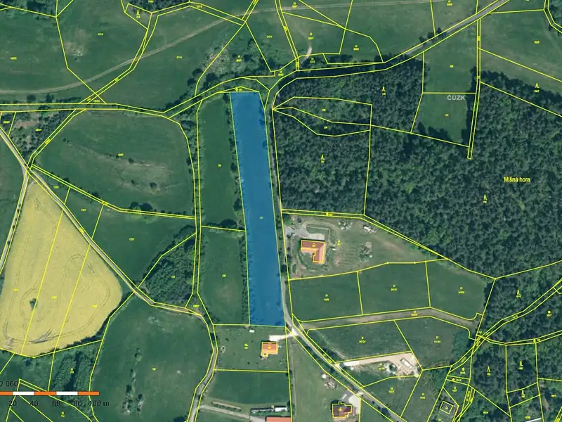 Prodej pole 22893 m², Mečichov – náhled fotky 3