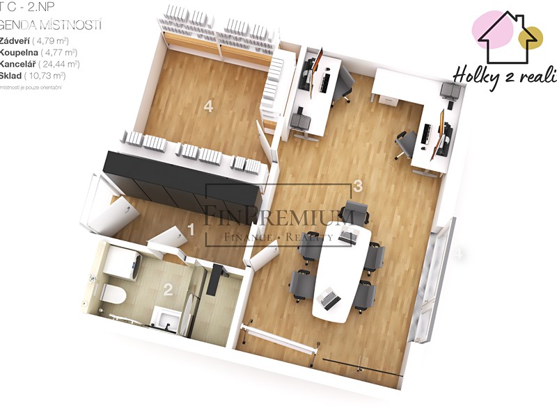 Prodej apartmánů 45 m² – pohled 3