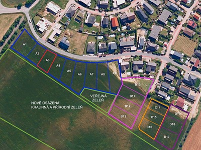 Prodej  stavebního pozemku 728 m²