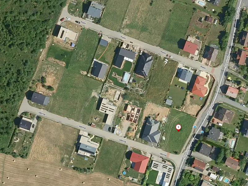 Prodej stavebního pozemku 1294 m², Všestary – náhled fotky 3