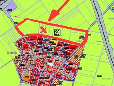 Prodej pozemku 938 m²