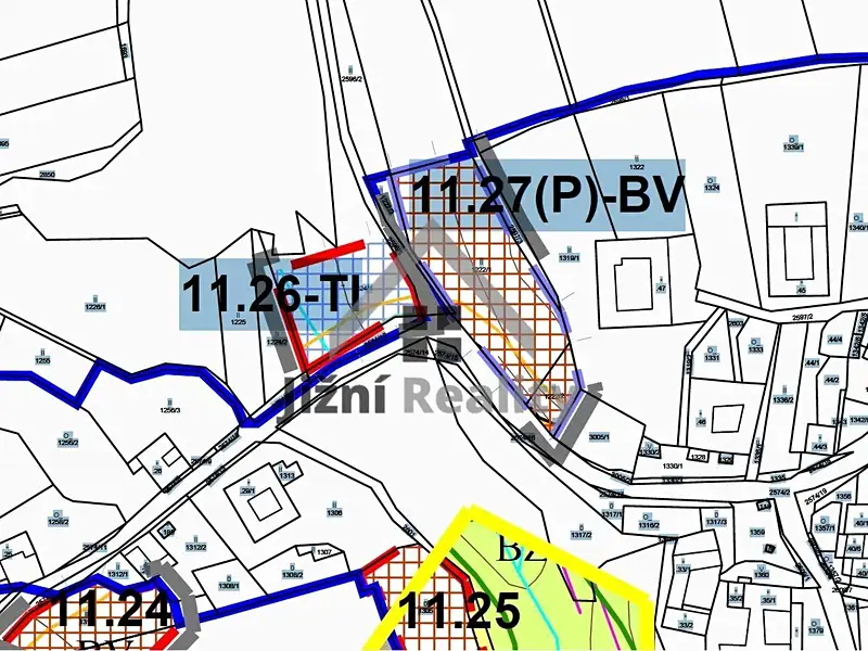 Prodej stavebního pozemku 1350 m², Horní Stropnice – náhled fotky 2