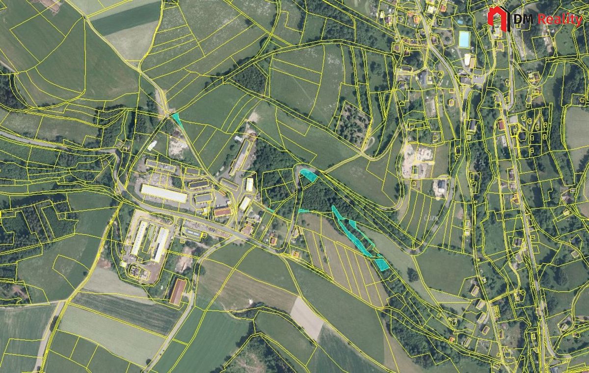 Prodej lesa 1248 m²